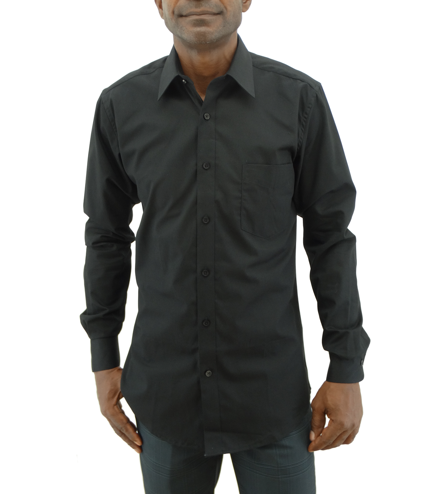 265-1250,  Bellinne Dress L/S Plain Shirt Fitted