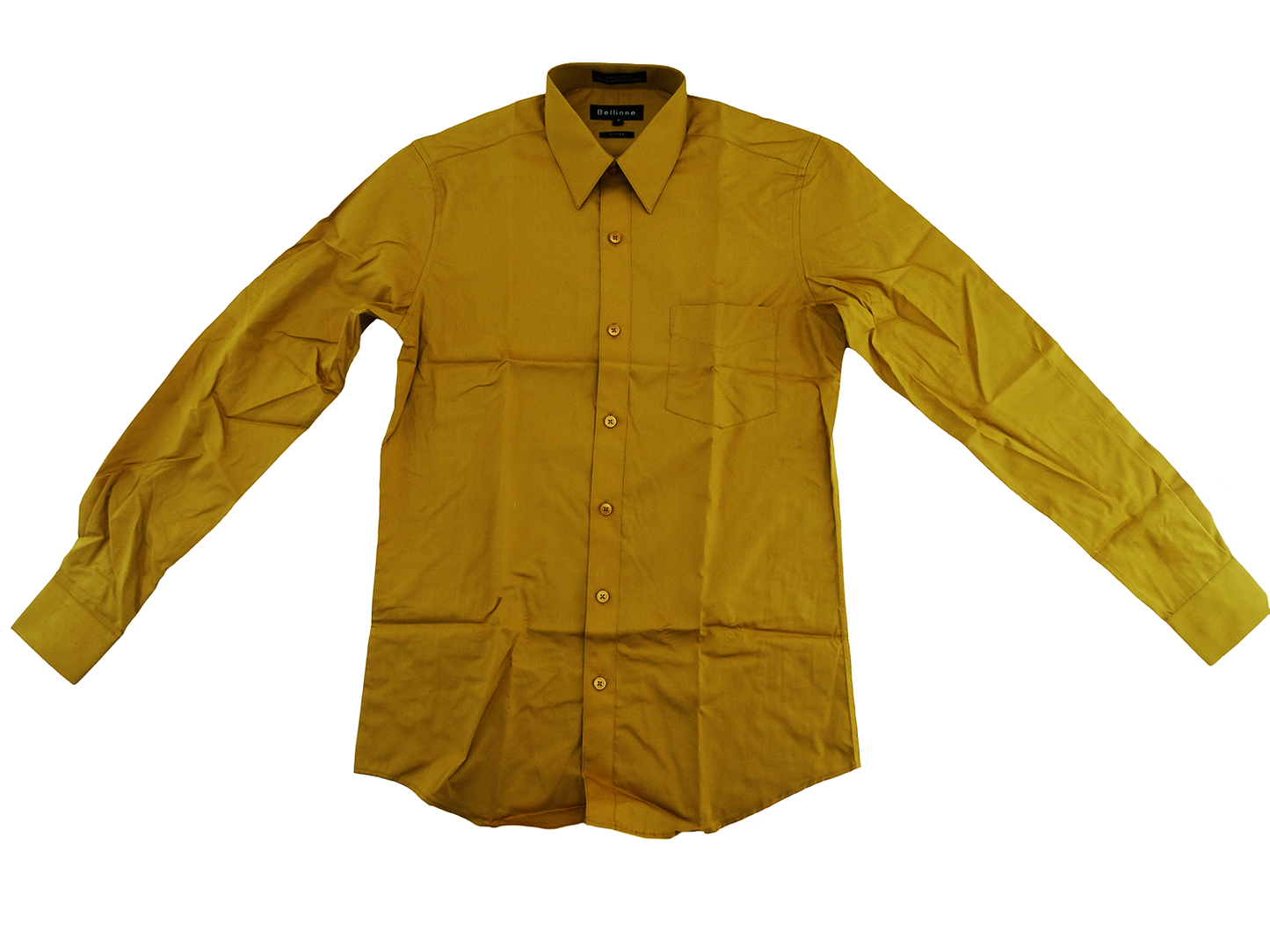 265-1250,  Bellinne Dress L/S Plain Shirt Fitted