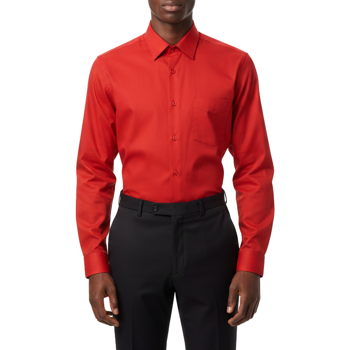 265-1250,  Bellinne Dress L/S Plain Shirt Fitted