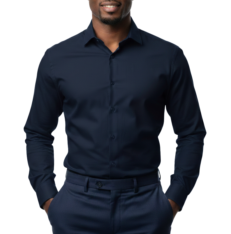 265-1251, Bellinne, Men's L/S Slim Fit Stretch Shirt (S-XXL)