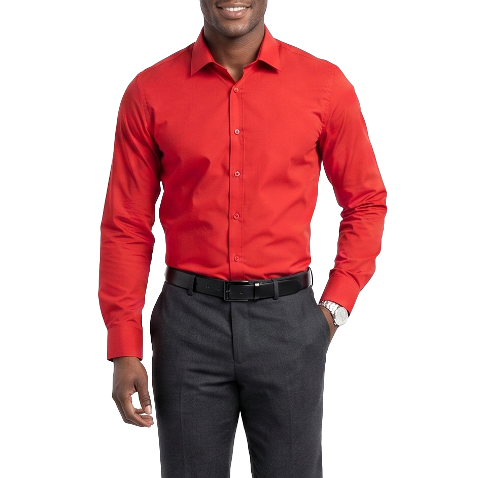 265-1252, Bellinne, Men's L/S Standard Fit Shirt (S-XXXL)
