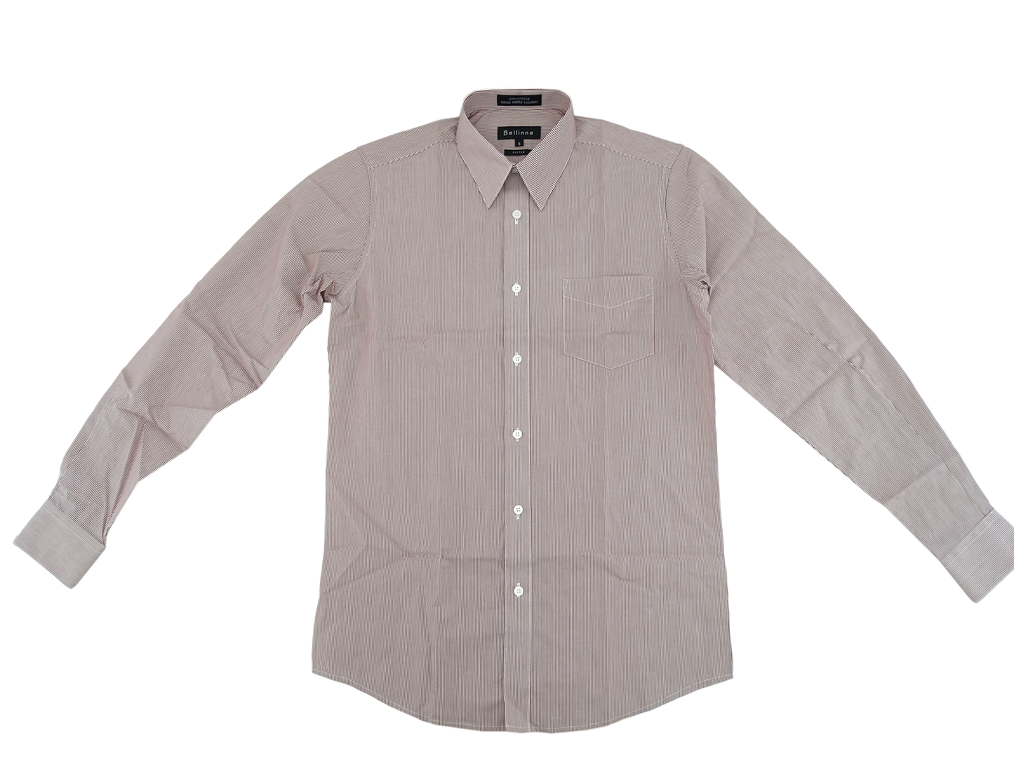 265-1450 Bellinne Printed L/S Men Shirt Multicolor Size S-XXXL
