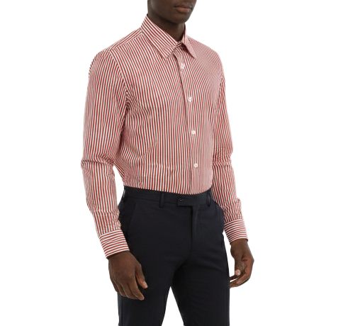 265-1451,  Bellinne Printed L/S Men Shirt Multicolor Size S-XXXL