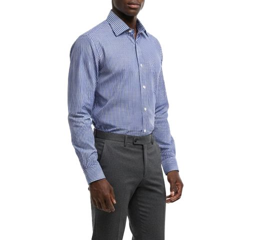 265-1451,  Bellinne Printed L/S Men Shirt Multicolor Size S-XXXL