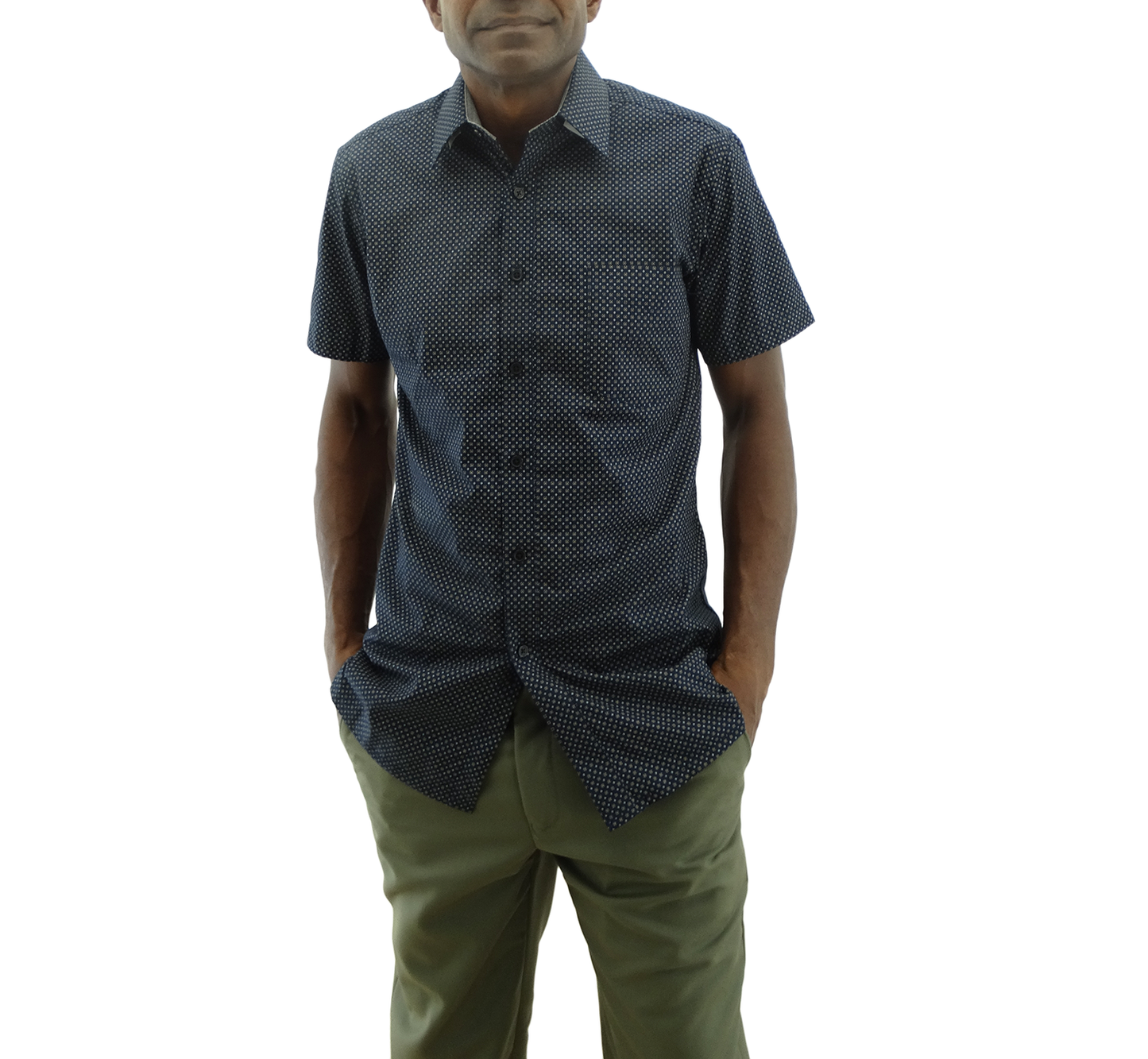 265-145, Bellinne S/Sleeve Men's Printed Shirt Multicolor - S-XXXL