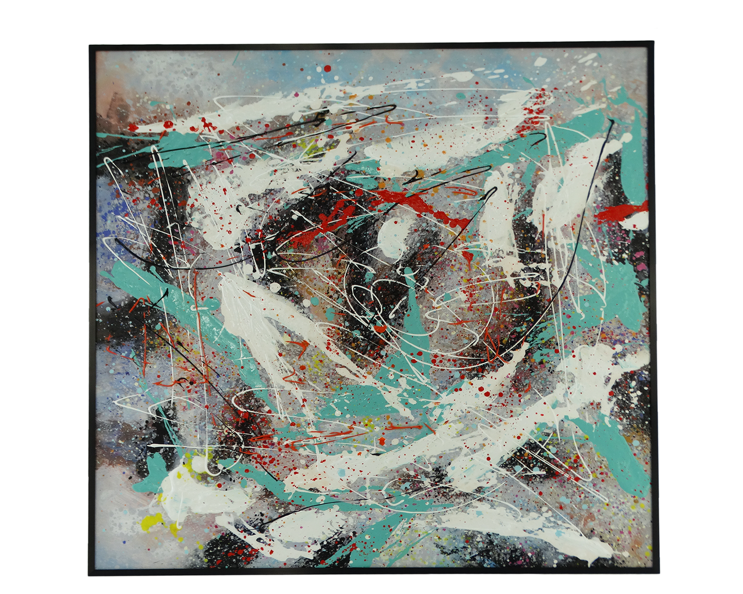 2936213, Framed Canvas Wall Art - 31" x 31" (79cm x 79cm)