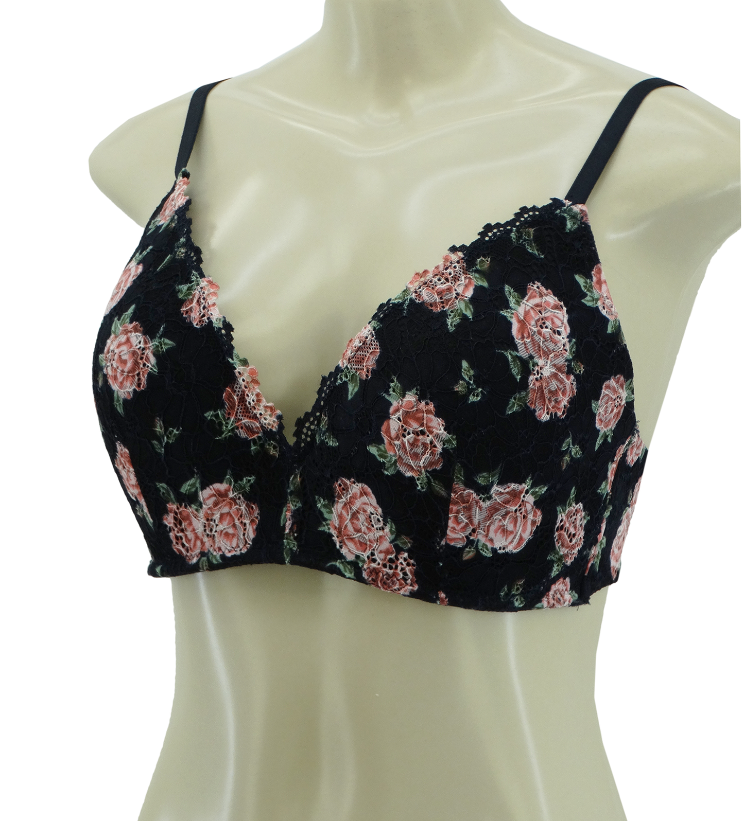 2PKBRA2814, Ladies' Kathy Ireland Tag Free 2Pk Push-Up Bras (Navy)