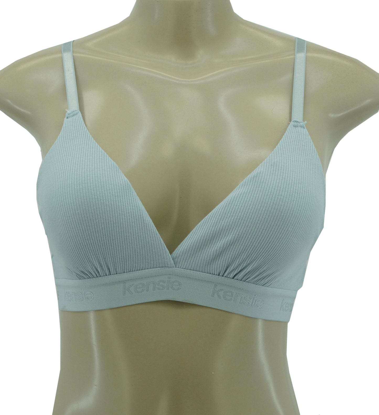 2PKBRA3088, Ladies' Kensie Tag Free 2Pk Lounge Bras (Heather Grey)