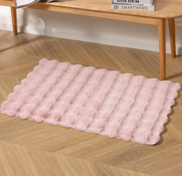 354730, Ekhaya Design - Faux Fur Rug 50x80"