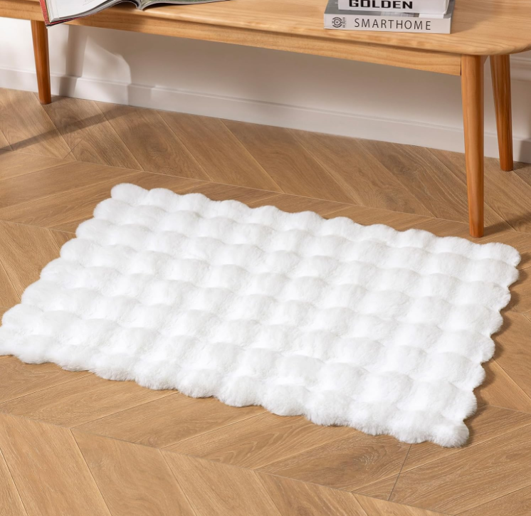 354730, Ekhaya Design - Faux Fur Rug 50x80"