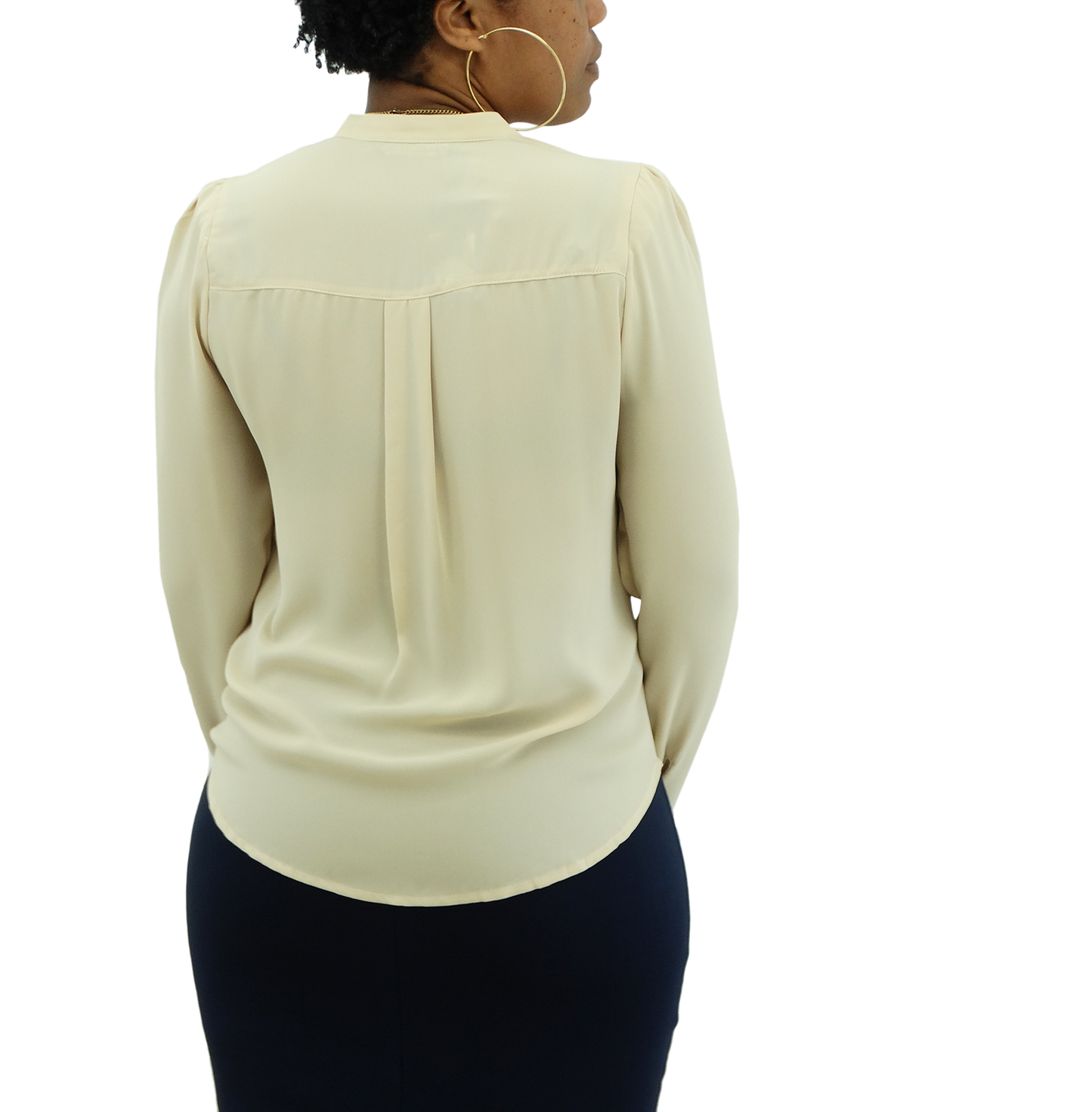 4121MISS3339, Ezra Collection Ladies L/sleeve  Shirt Top