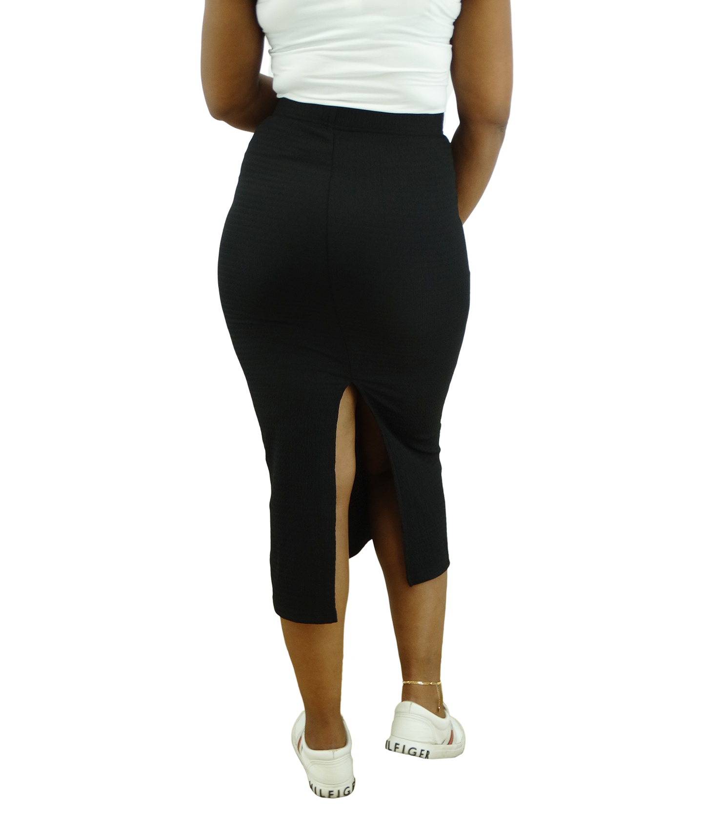 412280031BN, Only You - Ladies Long Knit W/Slip Skirt (S-L)