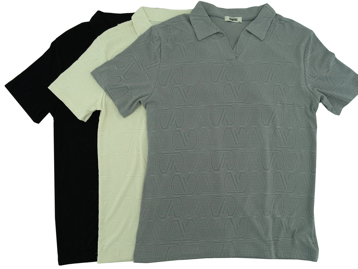 AGM3481, Rampage Men's S/Sleeve Sweater S-XL