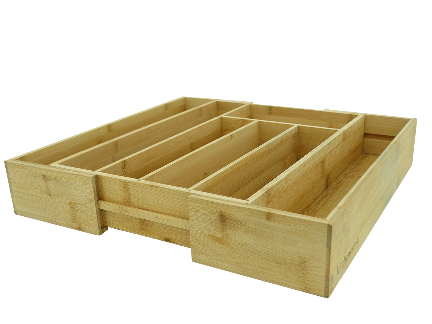 15242, Kitchen Details - Bamboo Expandable Cutlery Tray