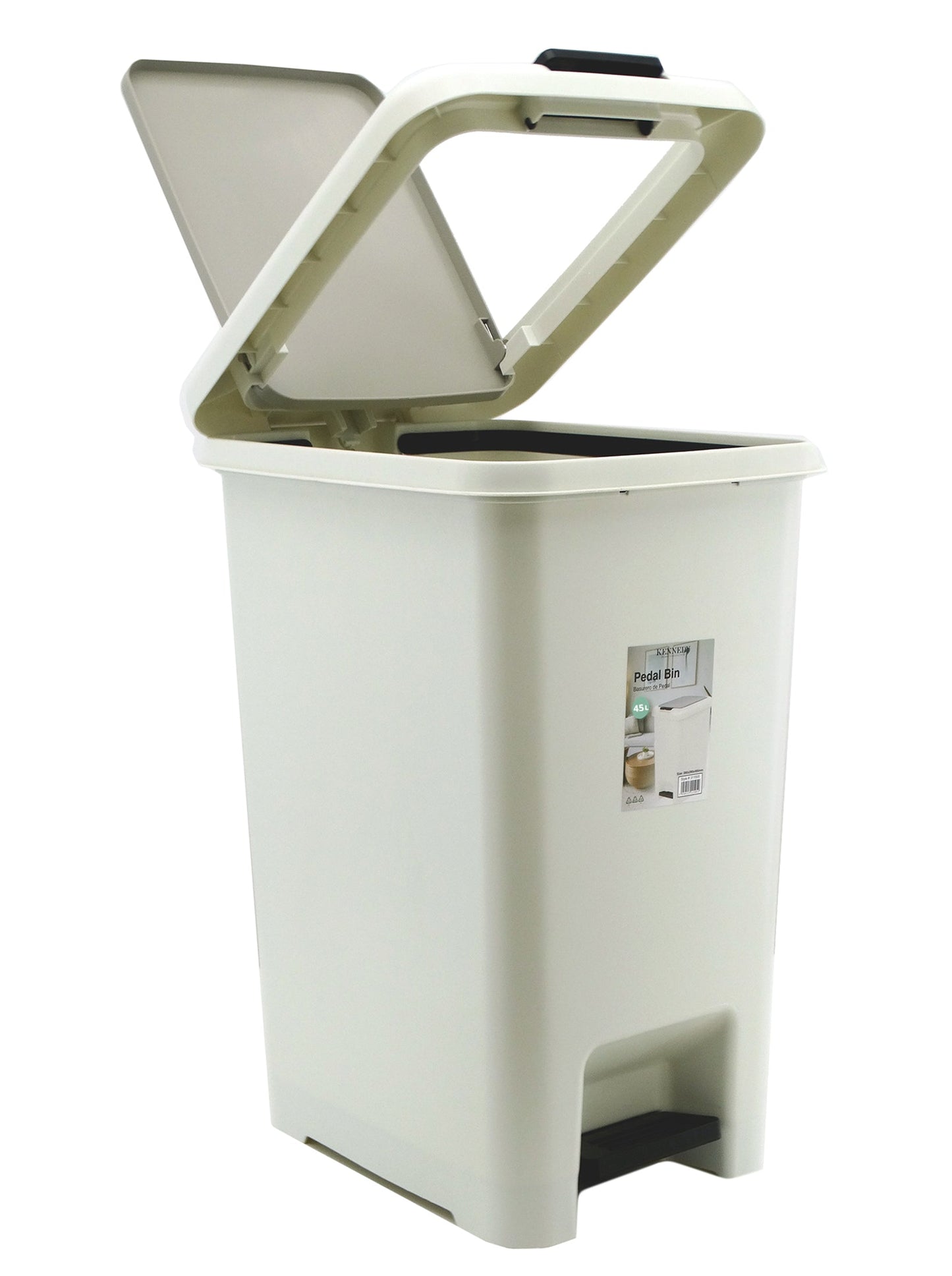 311506, Kennedy Home - Push Pedal Bin 45L