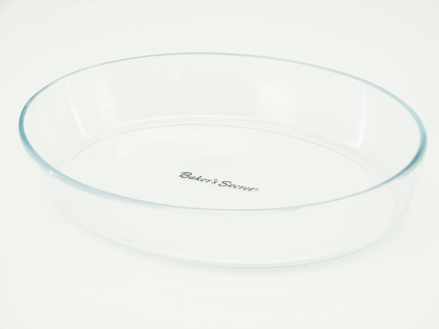BS40367, Baker's Secret - 3.2L Oval Glass Baking Dish (13.8" x 9.4")