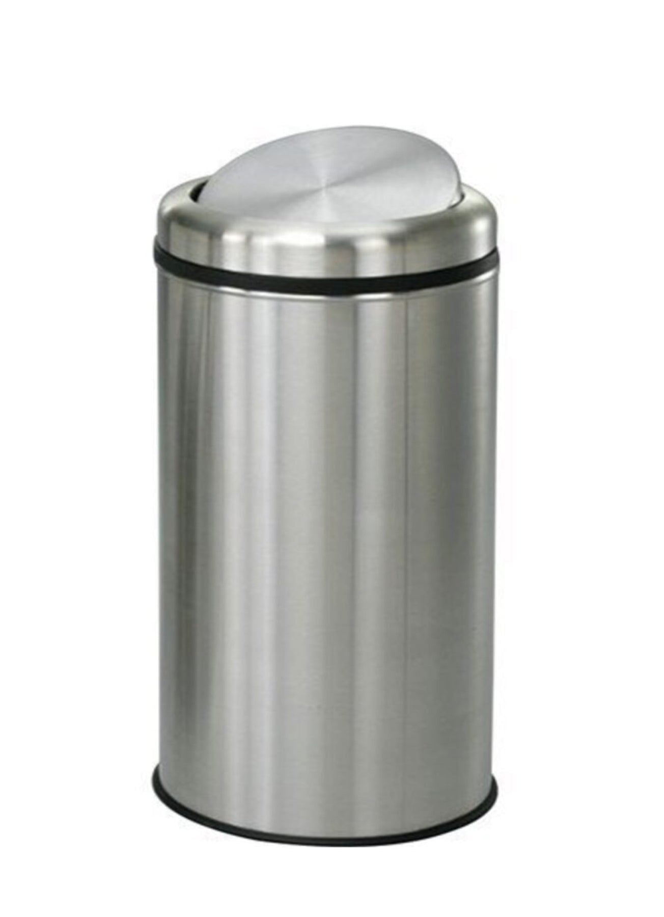 522400, Okpa Metal - 27L Stainless Steel Swing Top Trash Can