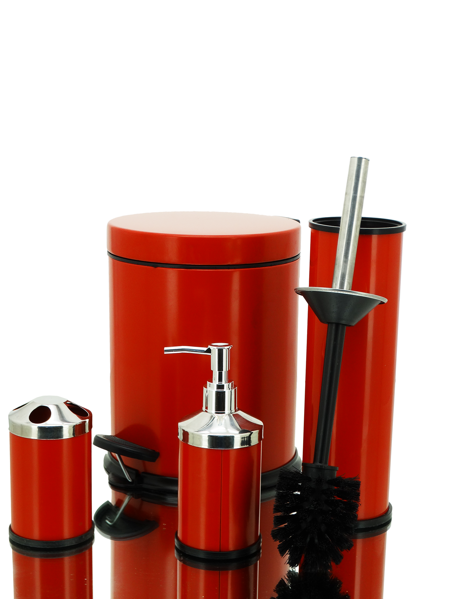 6524003, 4Pc Okpa Metal Bathroom Set