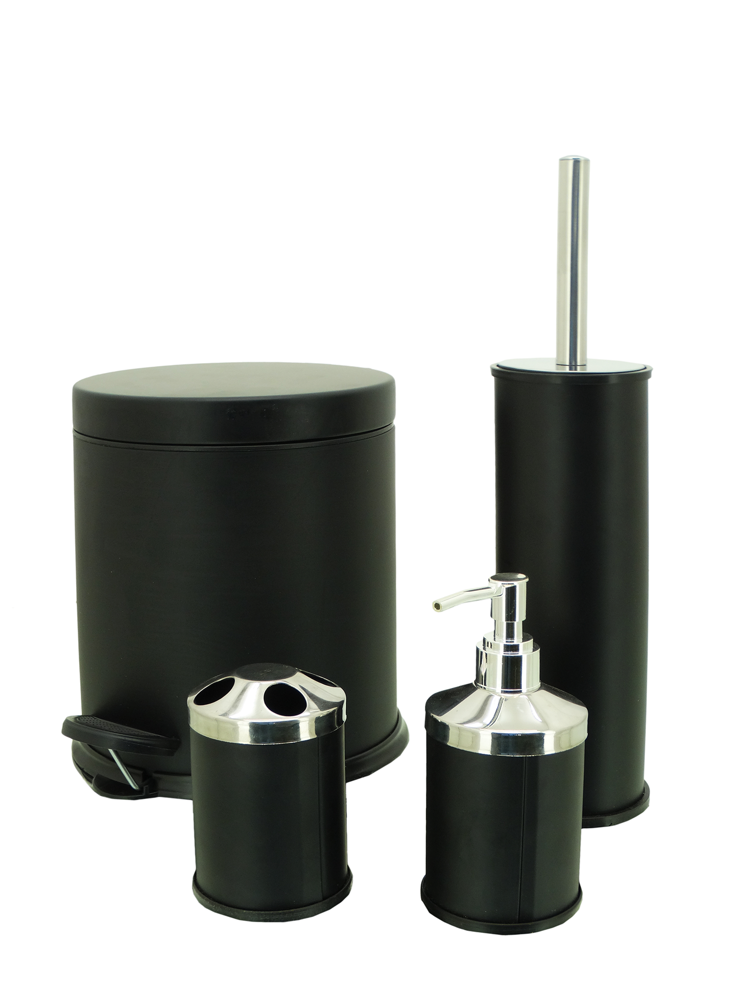 6524003, 4Pc Okpa Metal Bathroom Set
