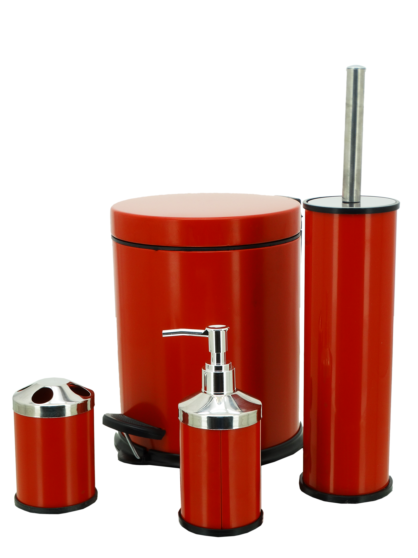 6524003, 4Pc Okpa Metal Bathroom Set