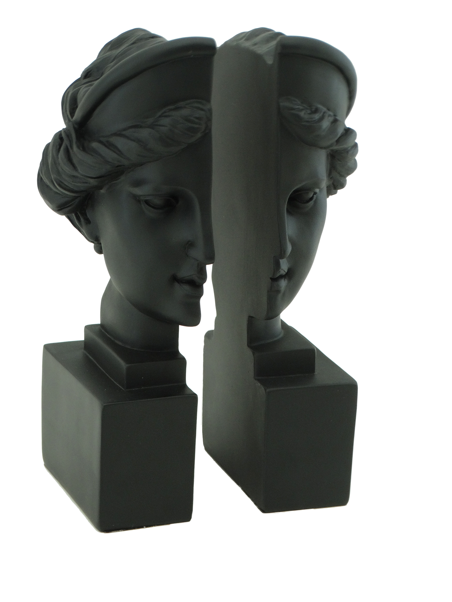 80001187, 2Pc Resin Decorative Art Set