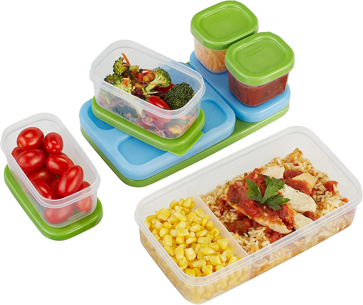 5001806233, Rubbermaid, 12pc Lunch Blox Entree Kit