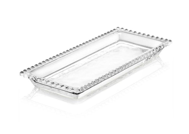 9708603, Gibson Home - Sereno,  Glass Serving Platter