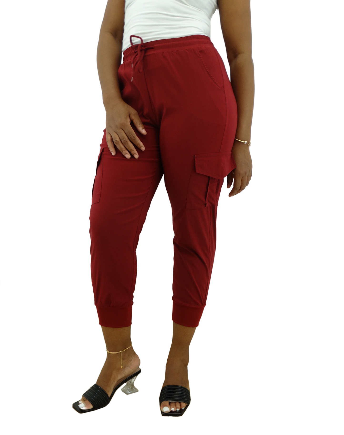 AS179, Cozzi, Women's Cargo Pants-Asstd -( S-XL)