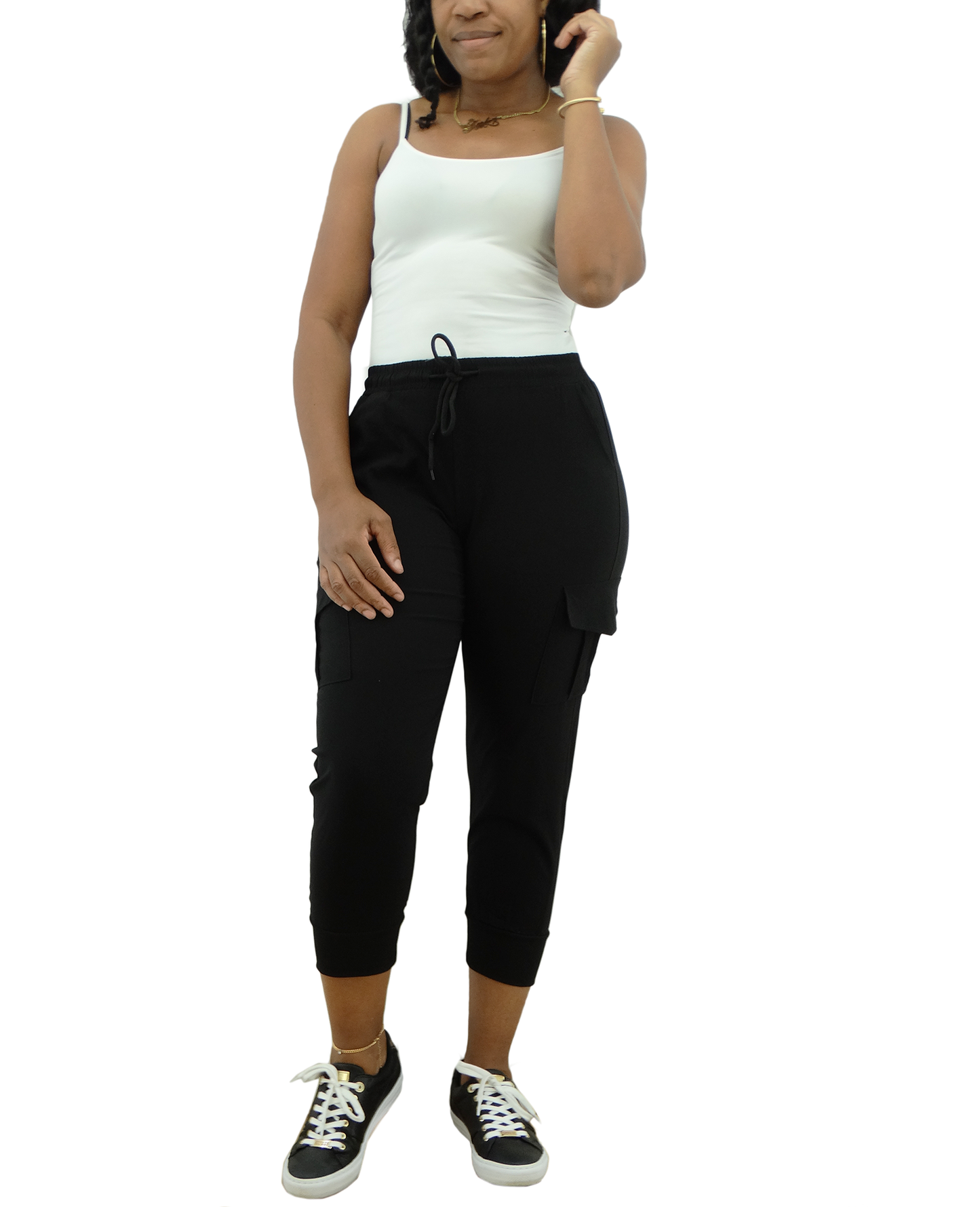 AS179, Cozzi, Women's Cargo Pants-Asstd -( S-XL)