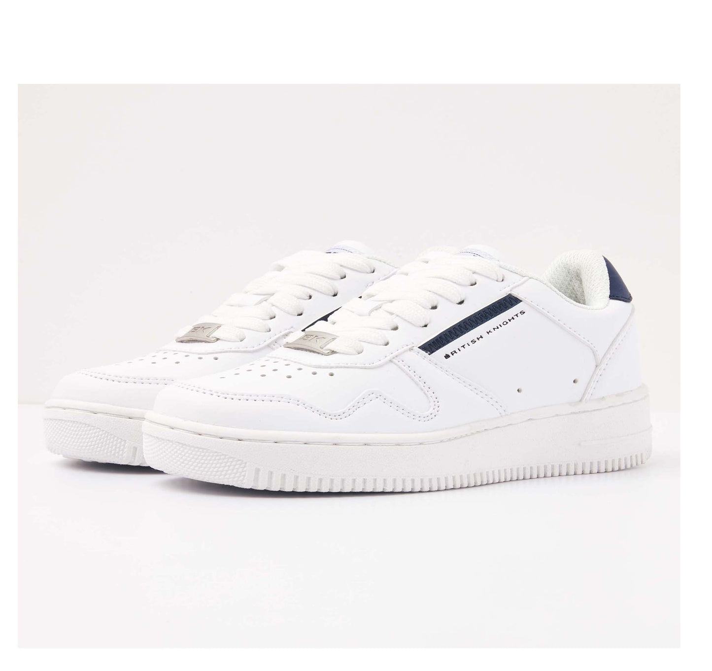 B49361902, British Knights, June Br - Men's Sneakers - White/Navy
