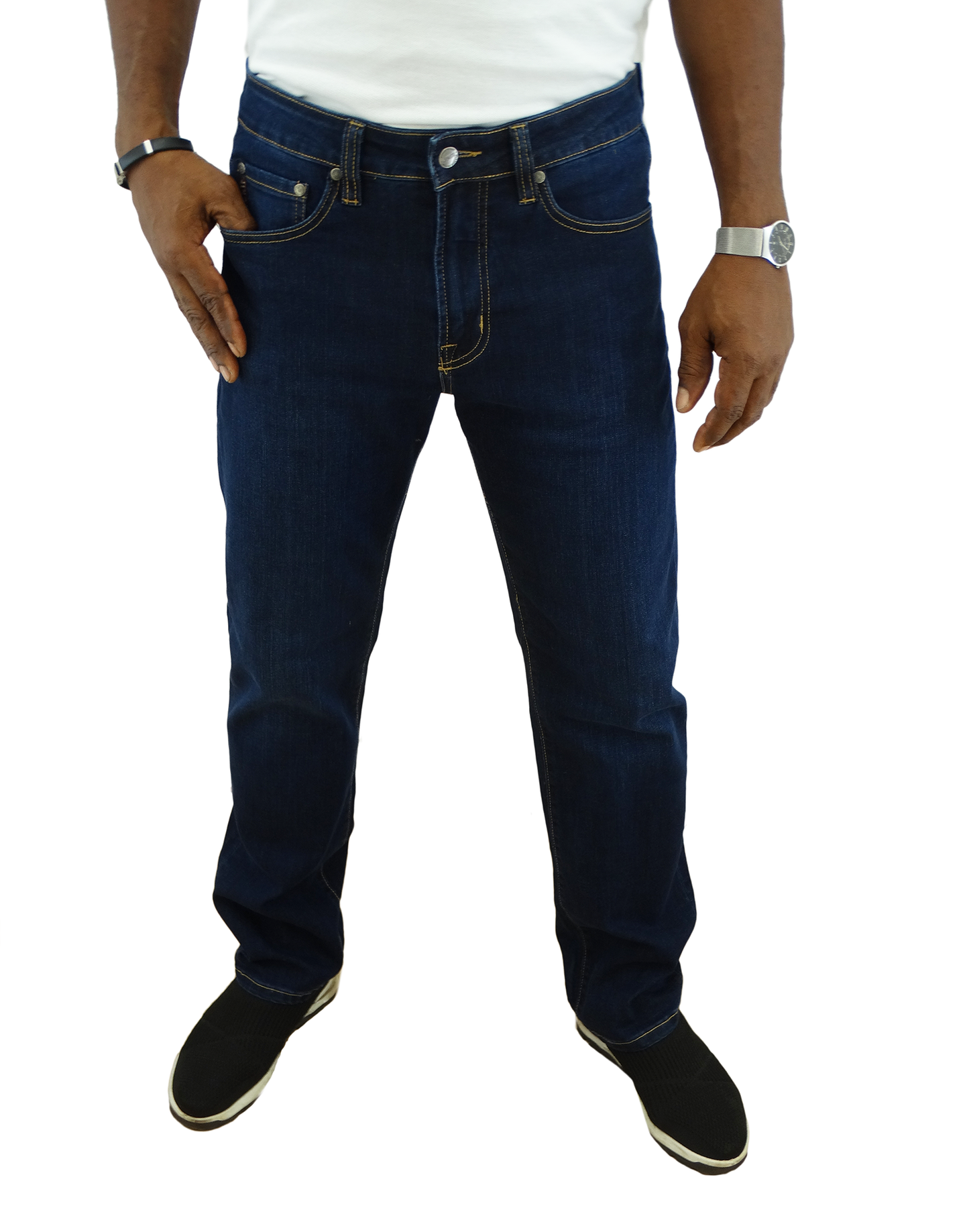 BJ101D87, Jingo Men's Jeans Pants -32-42