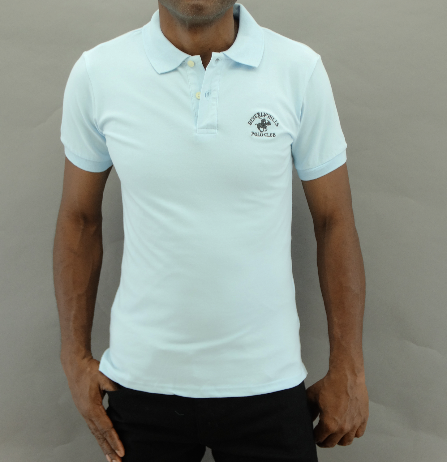 BMK10002, Beverly Hills - Men's Short Sleeve Polo Shirt