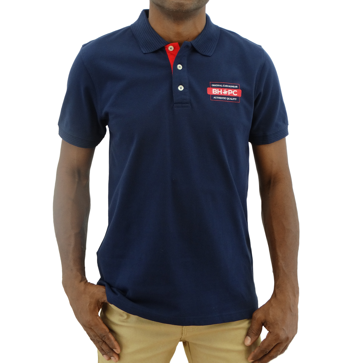 BMK31114, Beverly Hills - Men's Short Sleeve Polo Shirt (S-XL)