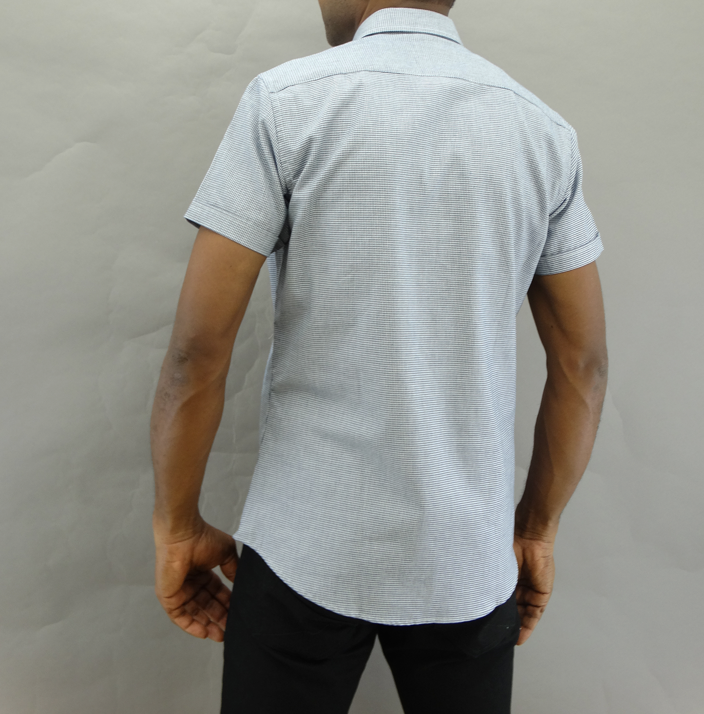 BMS31114, Beverly Hills - Men's Slim Fit Short Sleeve Sport Shirt