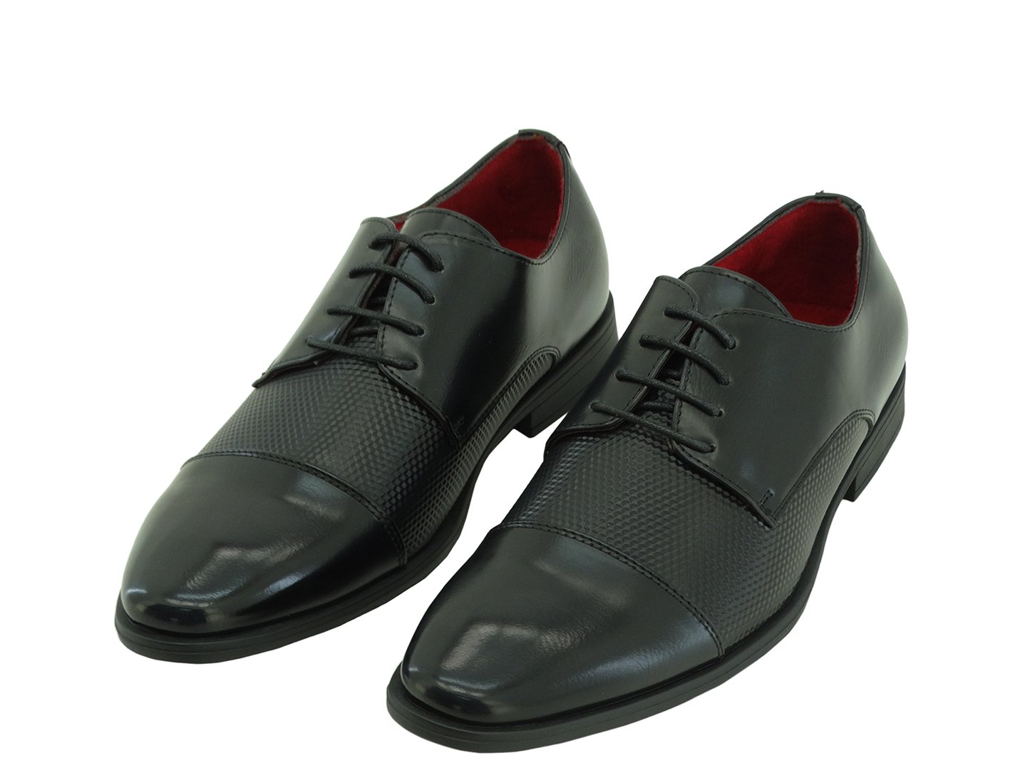 BRACK, Tayno - Men's Lace-up Cap Toe Dress Shoes (8-13)
