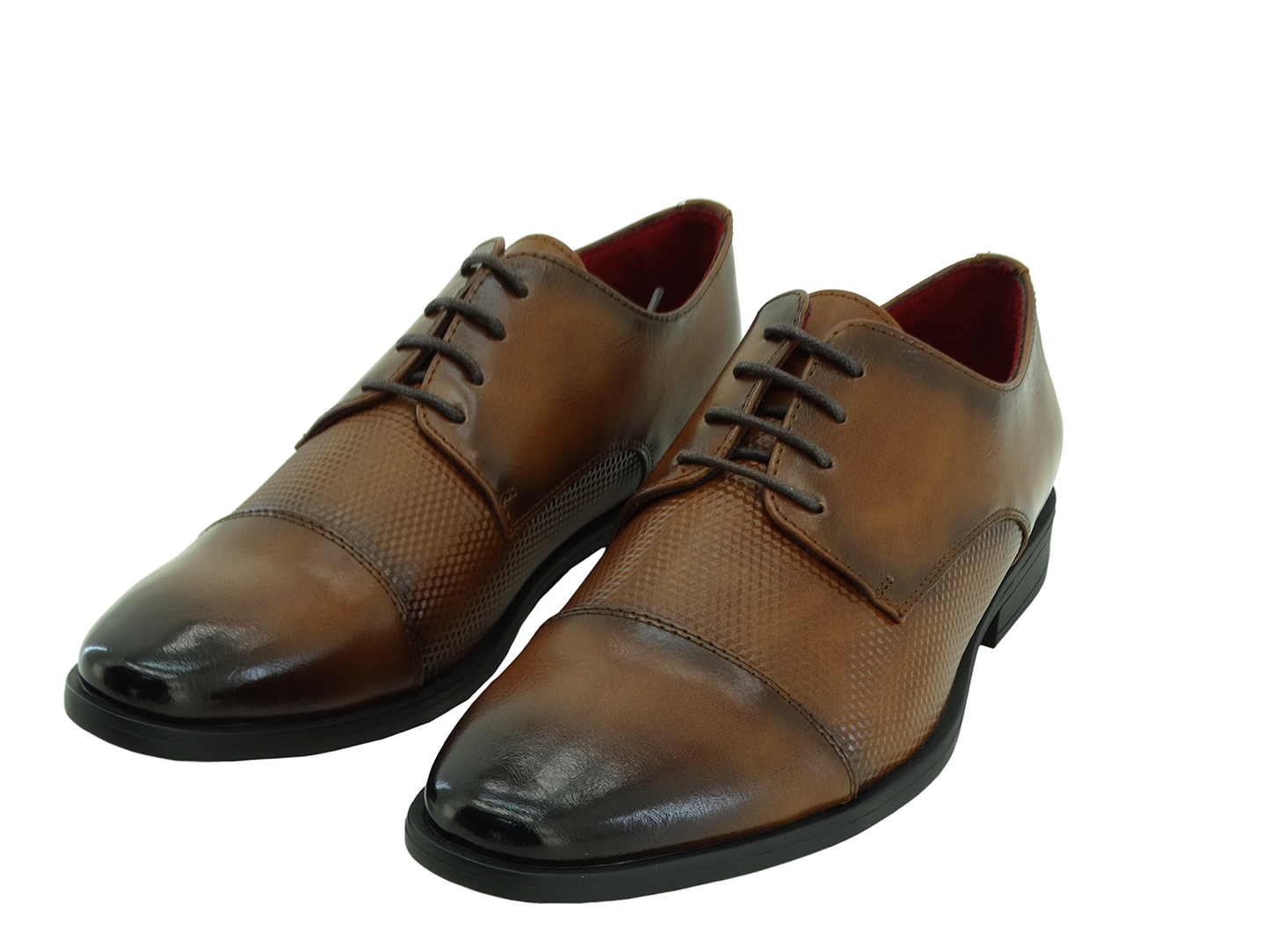BRACK, Tayno - Men's Lace-up Cap Toe Dress Shoes (8-13)