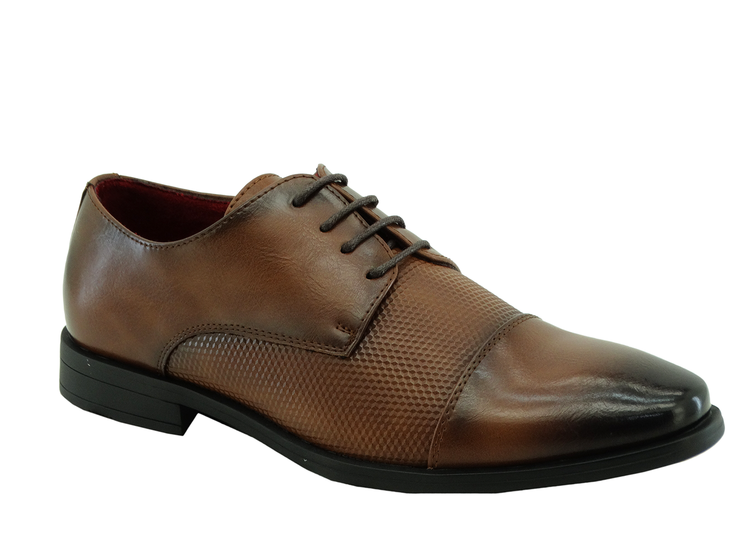 BRACK, Tayno - Men's Lace-up Cap Toe Dress Shoes (8-13)