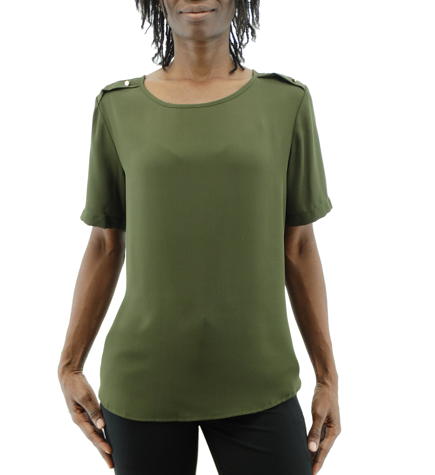 BSD3905, Tip Top - Ladies' S/S Blouse (XS-XL)