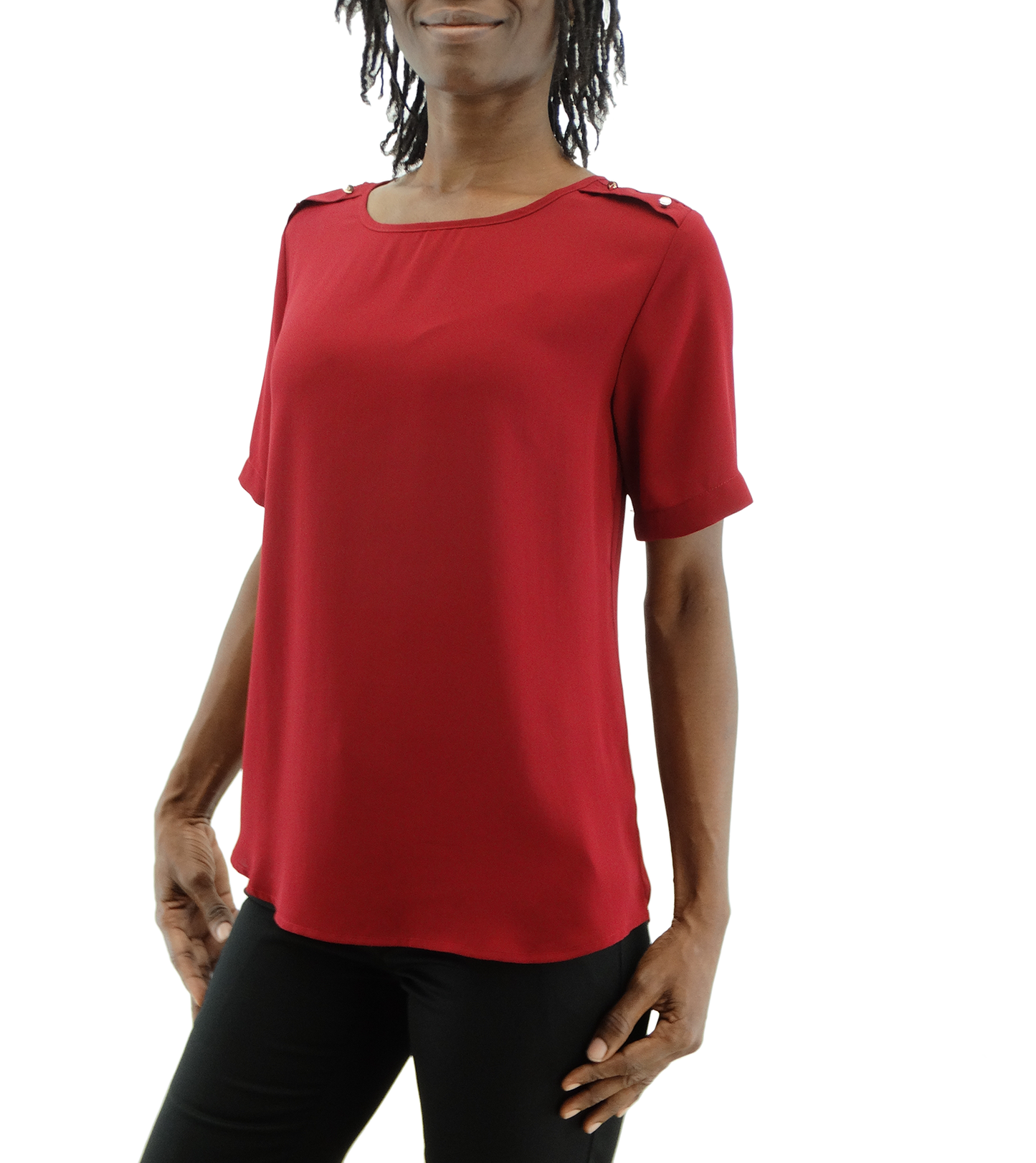 BSD3905, Tip Top - Ladies' S/S Blouse (XS-XL)