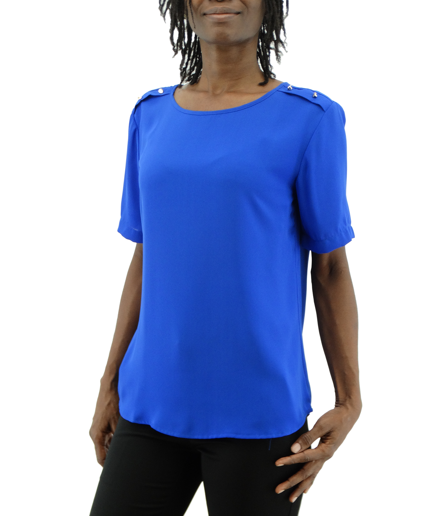 BSD3905, Tip Top - Ladies' S/S Blouse (XS-XL)