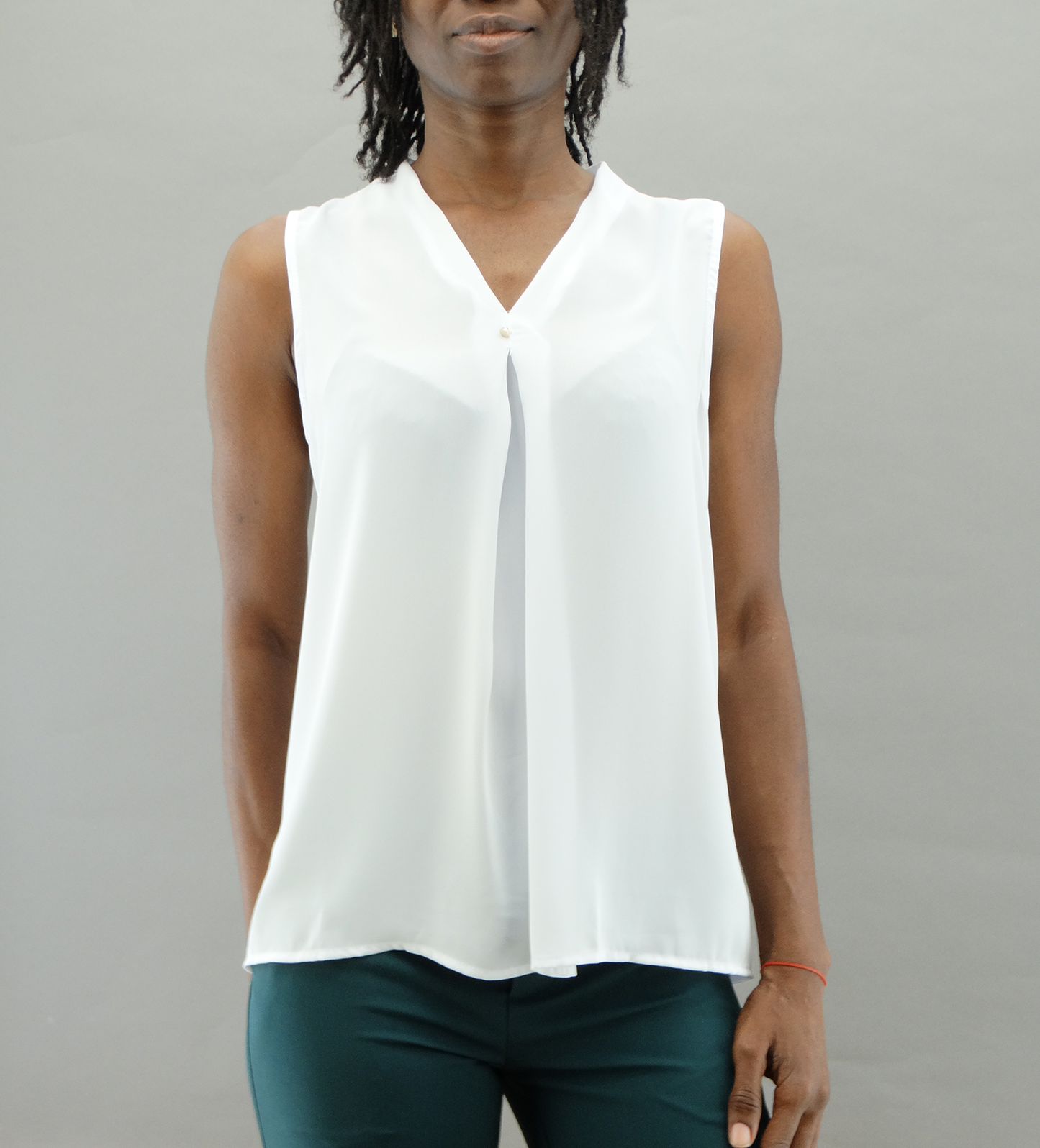 BSD3906, Tip Top - Ladies' S/less Blouse (XS-XL)