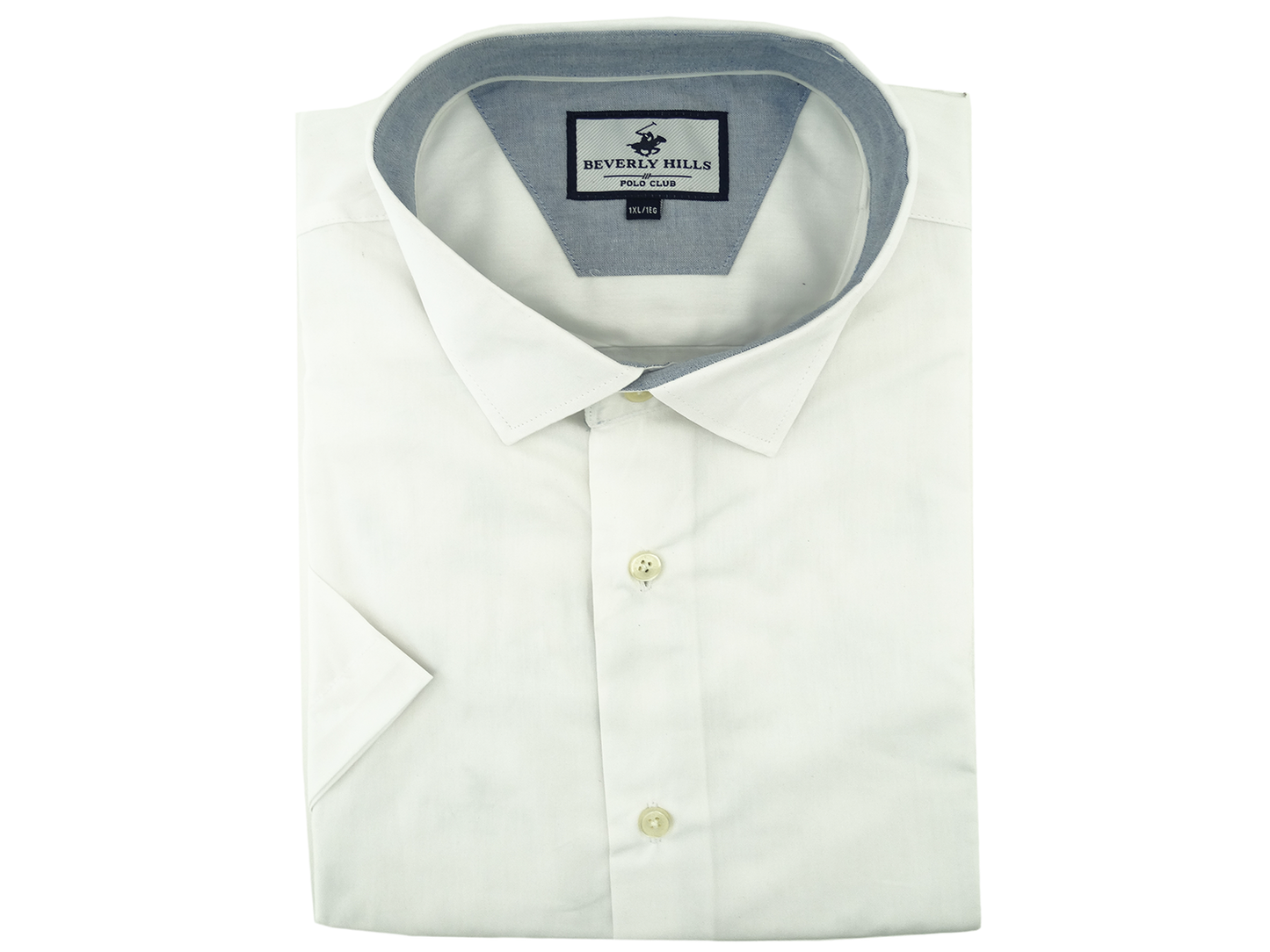 BXS31005, Beverly Hills - Men's Short Sleeve Sport Shirt [Big Size 1XL-3XL]