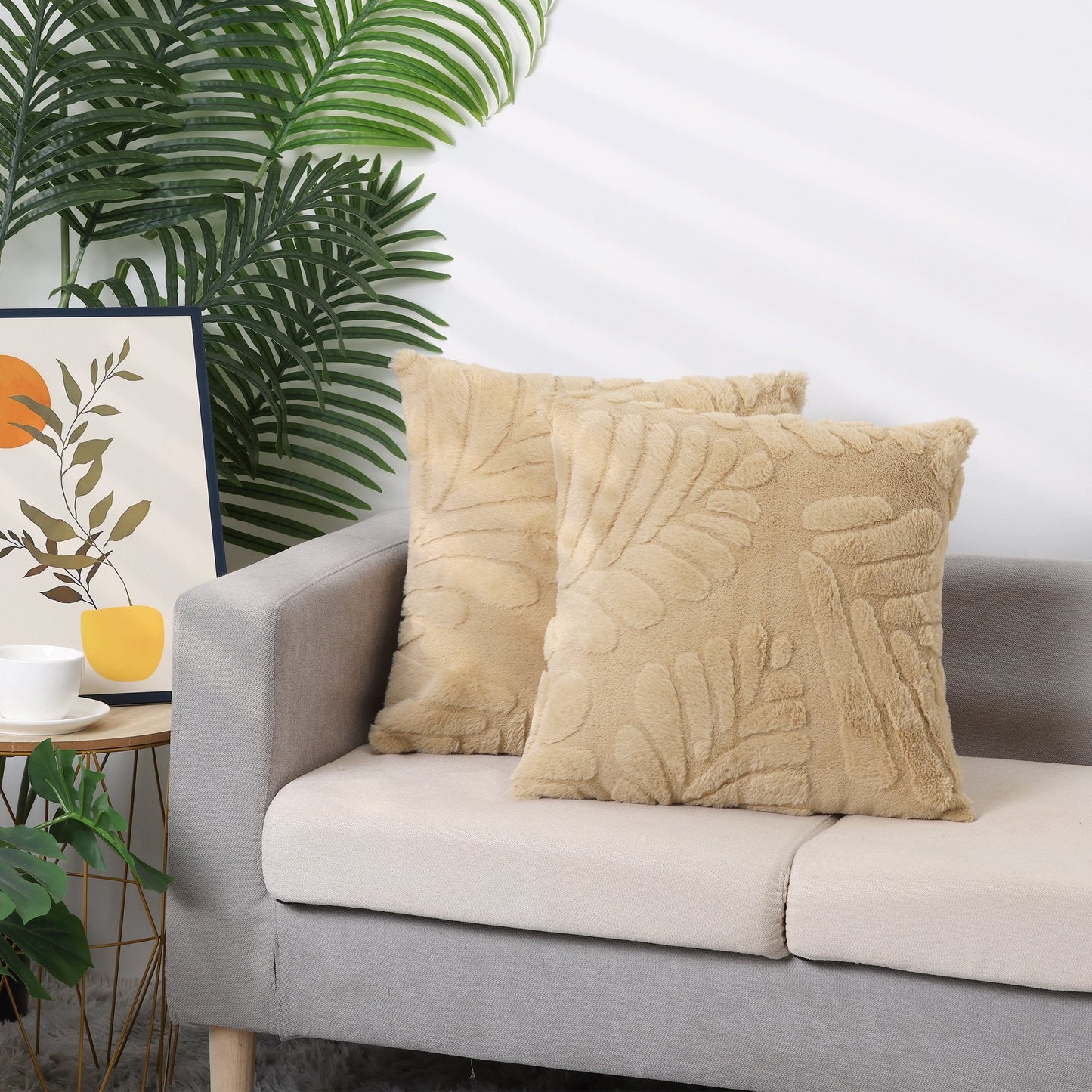 BZ41, Faux Fur Cushion