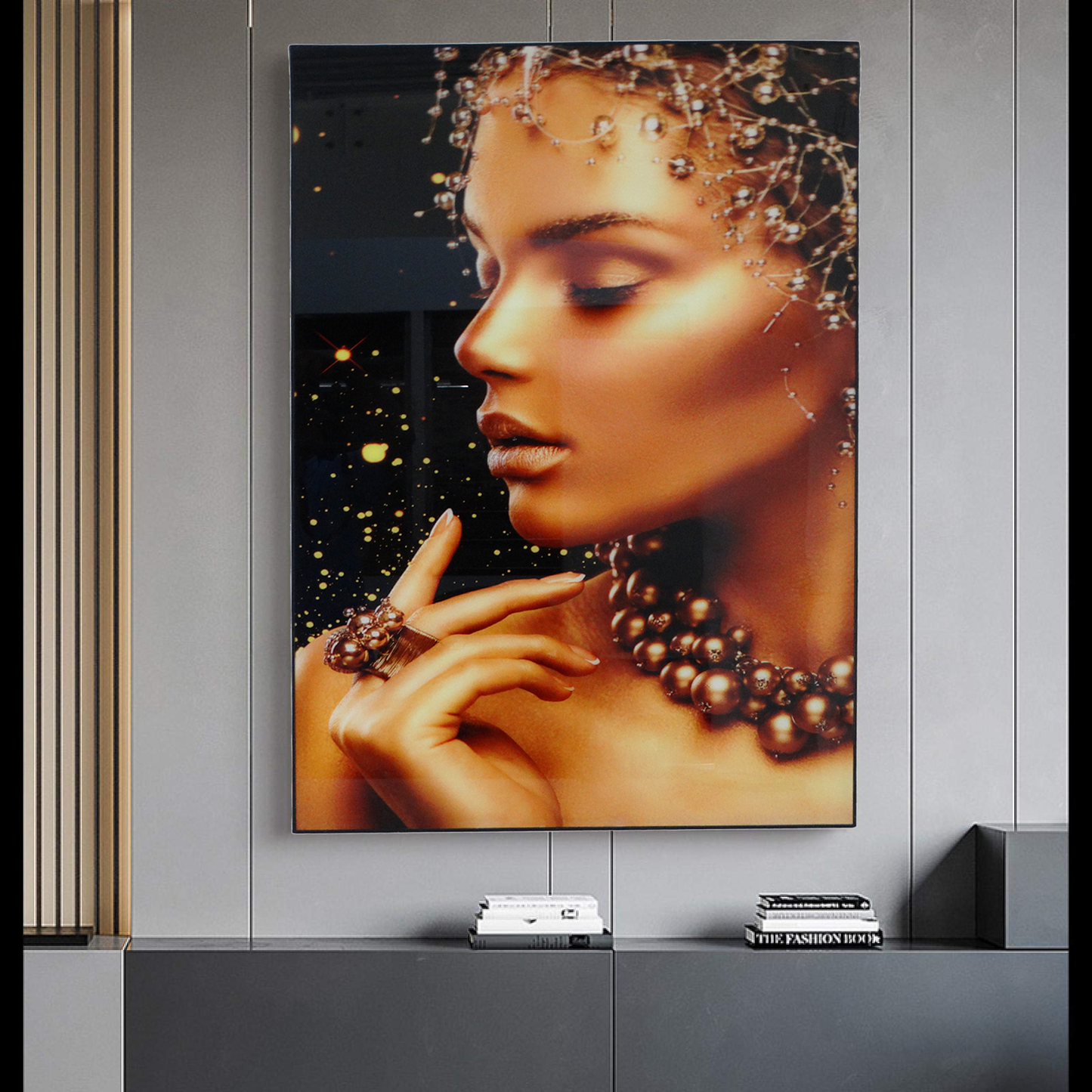 CB2101, Glass Wall Picture 60x100cm - Assorted