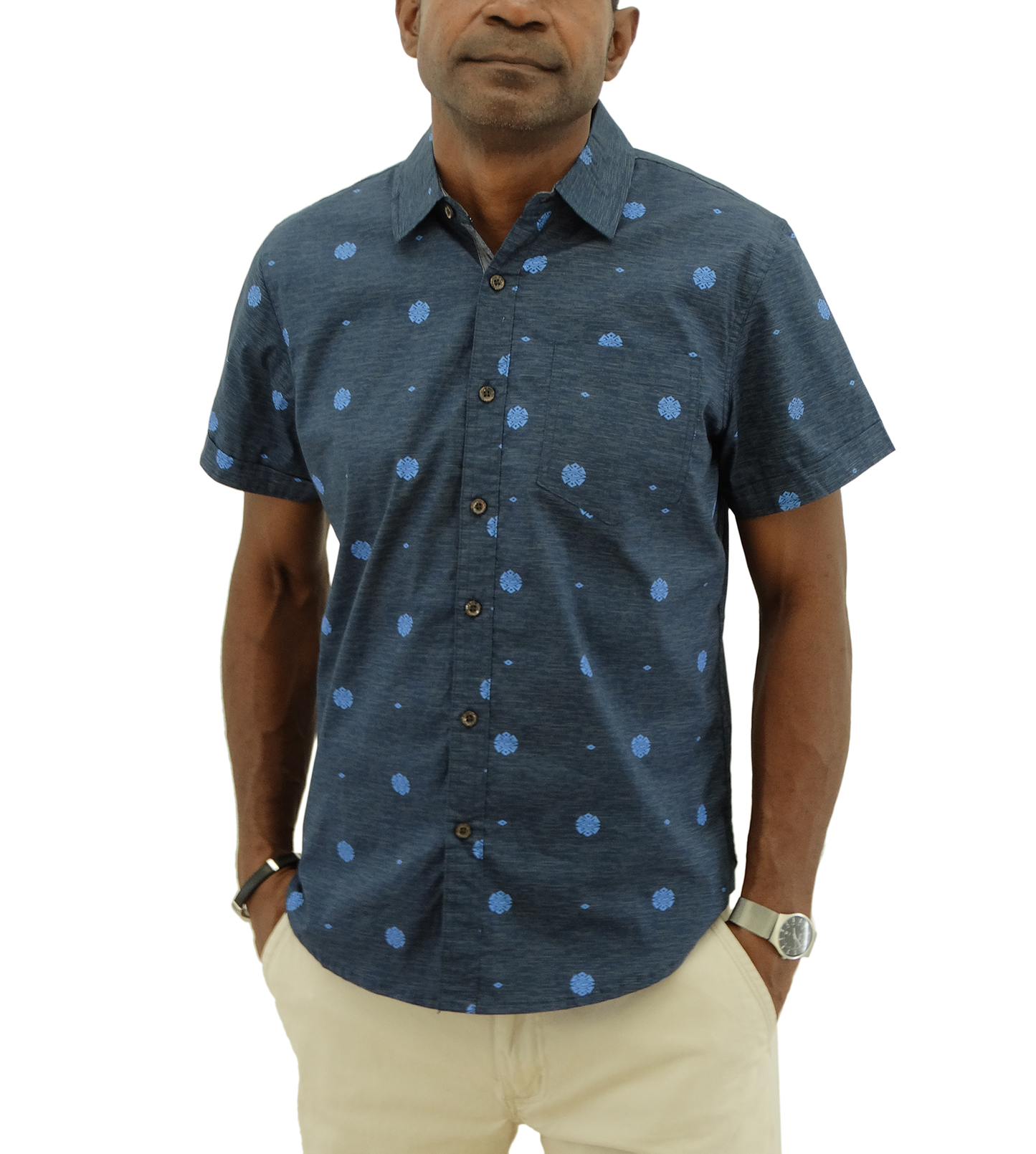 CCCC24308MSS, Interview, Men's  S/S Casual Shirt (S-XL)
