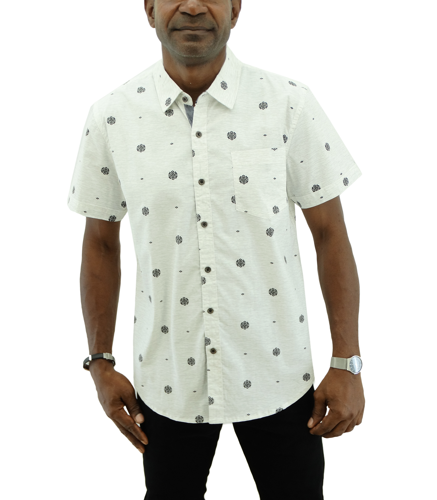 CCCC24308MSS, Interview, Men's  S/S Casual Shirt (S-XL)