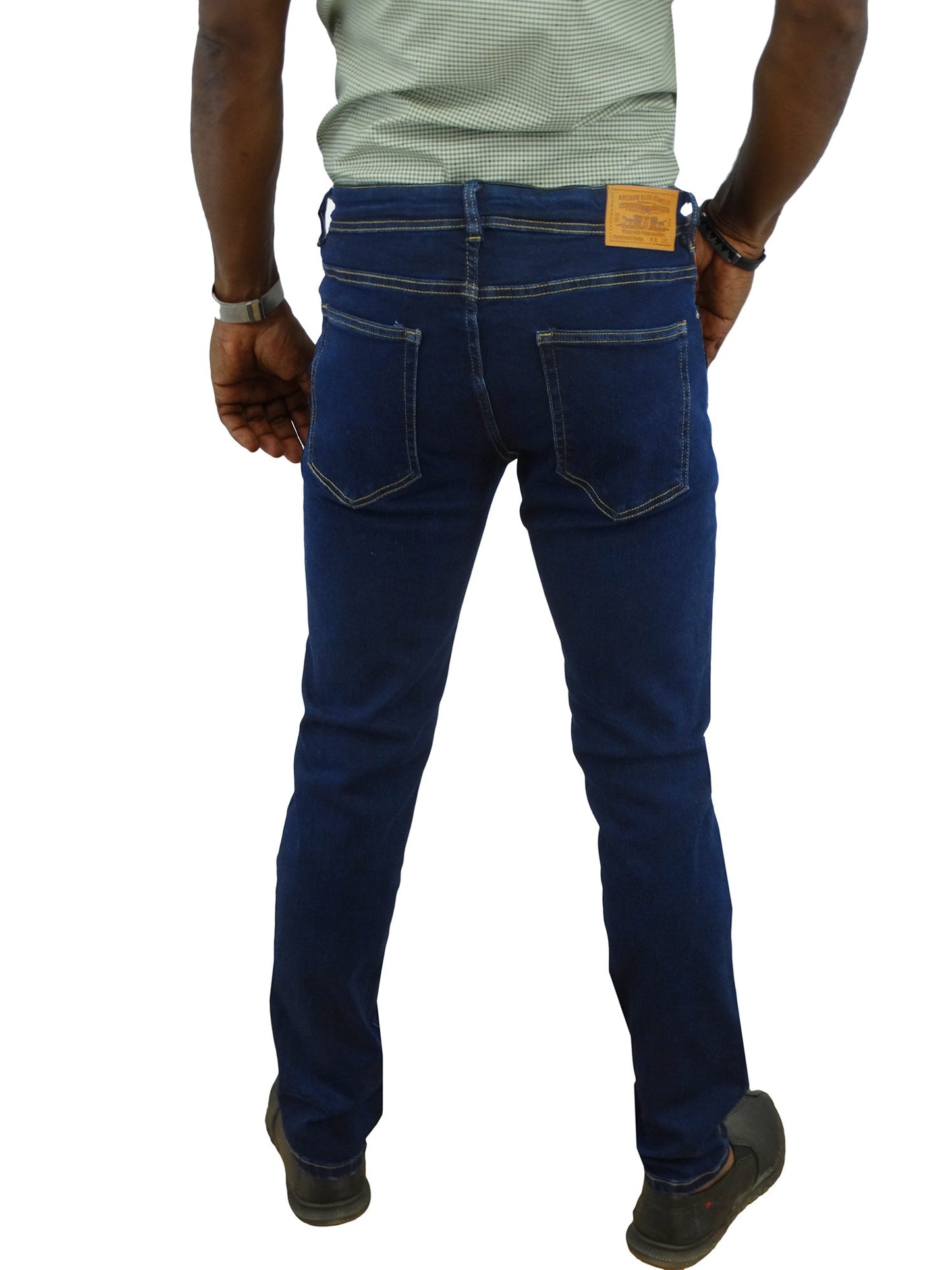 CCJIMP5382, Anchor Blue Men's  Jeans Pants Dk.Blue (30-38)