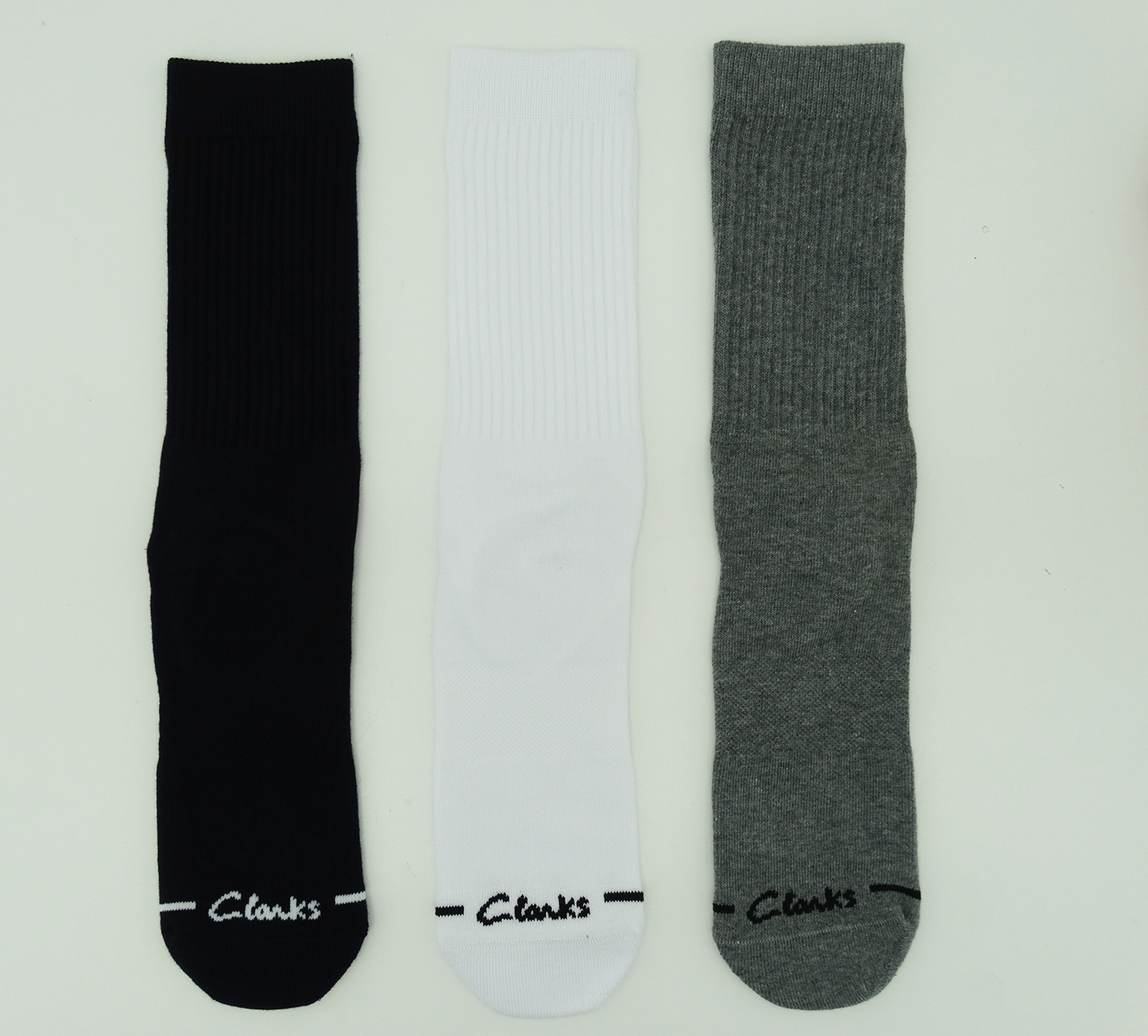 CJM29, Clarks Men 3PK Crew Socks