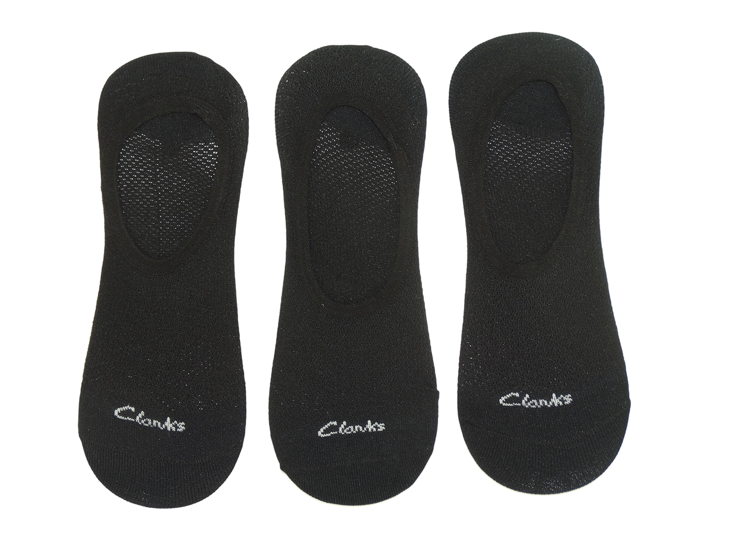 CJM303, Men  Clarks 3PK Black Socks