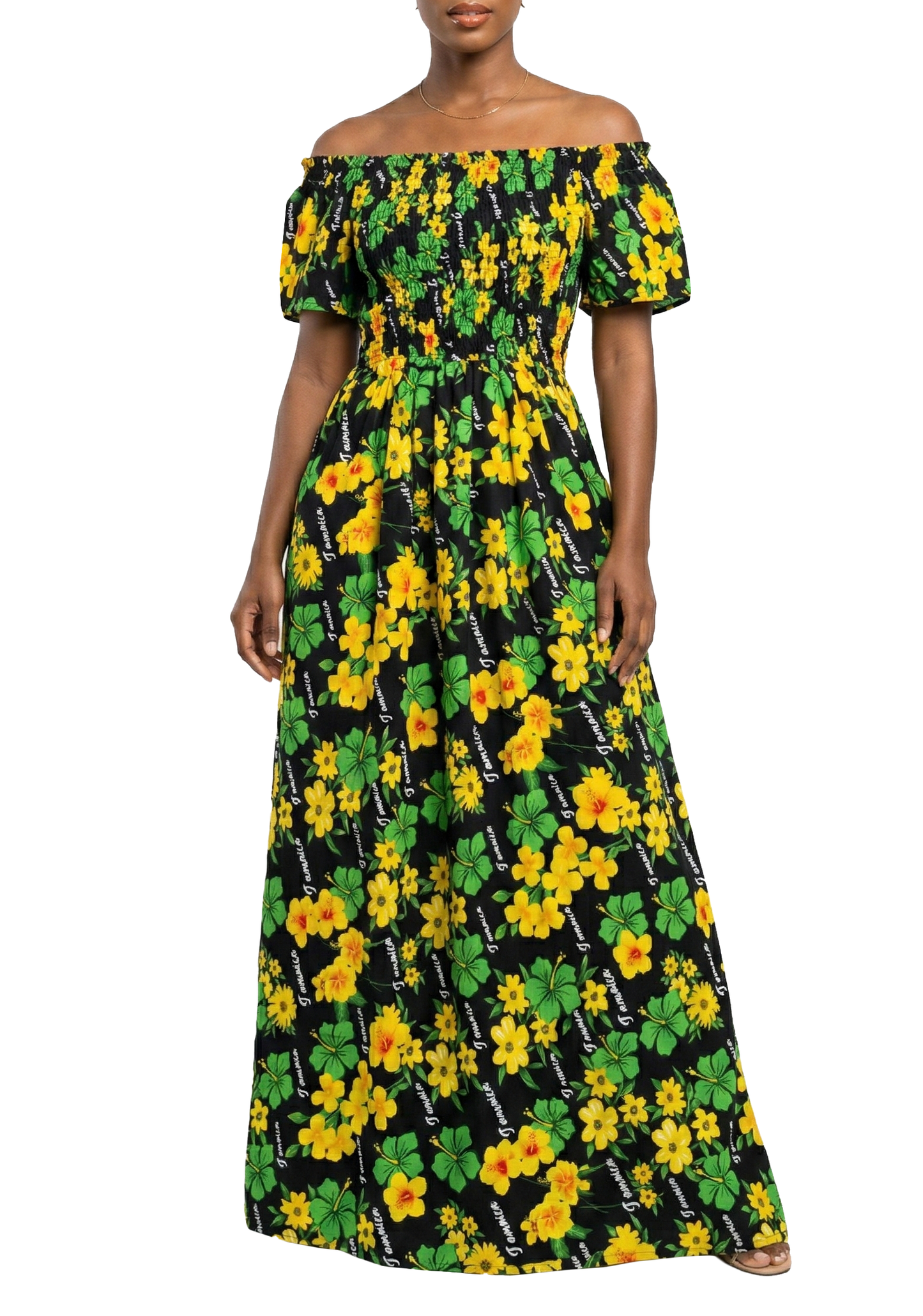 DS-2101, Ladies  Long Cotton Dress Asst Styles